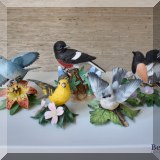 C29. Lenox bird figurines. 